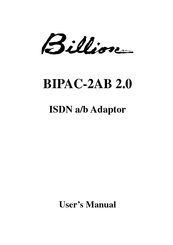 Billion BIPAC-2AB 2.0 User Manual
