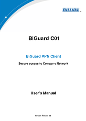 Billion English CO1 User Manual