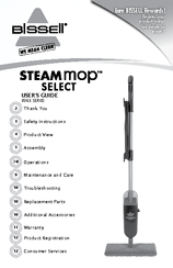 Bissell Steam Mop Select 80K6 Series User Manual