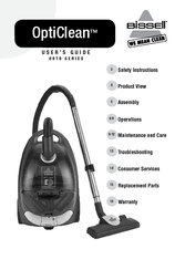 Bissell OptiClean Cyclonic Canister Vacuum User Manual
