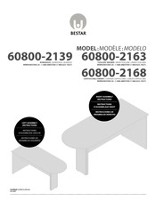 Bestar 60800-2168 Assembly Instructions Manual