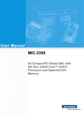 Advantech MIC-3399 User Manual