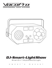 VocoPro DJ-Smart-LightShow Owner's Manual