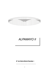 Nervures ALPAMAYO II 38 Manual