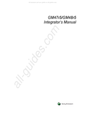Sony Ericsson GM47r5 Instruction Manual