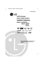 LG SH92TB-W Owner's Manual