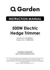 QGarden 1938287001 Instruction Manual