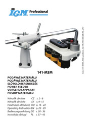 IGM Professional 141-M3M Operating	 Instruction