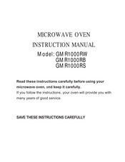 high pointe GMR1000RW Instruction Manual