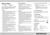 Clas Ohlson BC-2612T Quick Start Manual