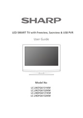 Sharp LC-24CFG6132KM User Manual