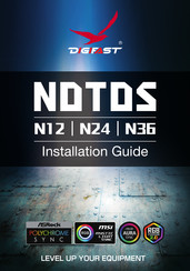 Digifast NOTOS N24 Installation Manual