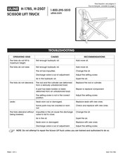 U-Line H-2507 Manual