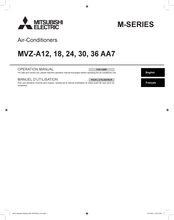 Mitsubishi Electric MVZ-A AA7 Series Operation Manual