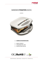 Rotel U131CH1 Instructions For Use Manual