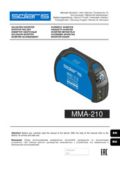 Solaris MMA-210 User Manual