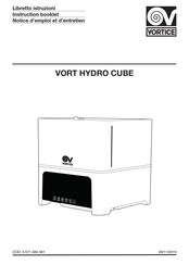 Vortice VORT HYDRO CUBE Instruction Booklet