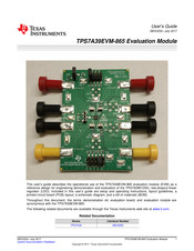 Texas Instruments TPS7A39EVM-865 User Manual