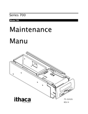 Transact ithaca 700 Series Maintenance Manual