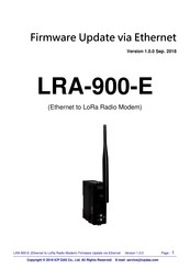 ICP DAS USA LRA-900-E Firmware Update