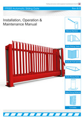 PF FF9000 Installation, Operation & Maintenance Manual