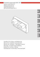 Link Controls EM 191 Manual For Installation And Operation