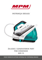 MPM MZE-13 User Manual