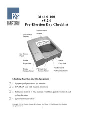 ES&S 100 Checklist