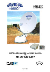 Teleco MAGIC SAT EASY Installation Manual And User's Manual