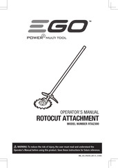 EGO POWER+ RTA2300 Operator's Manual