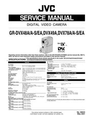 JVC GR-DVX44EG Service Manual