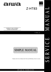 Aiwa Z-HT83 Service Manual