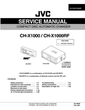JVC CH-X1000 Service Manual