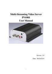PiXORD PV6901 User Manual
