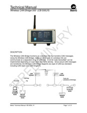 Matric CB-500LR Technical Manual