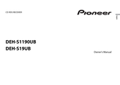 Pioneer DEH-S19UB Owner's Manual