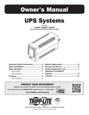 Tripp Lite VS900T Owner's Manual