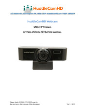 HuddleCamHD HC-WEBCAM-94 Installation & Operation Manual