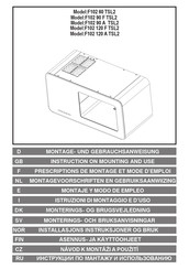 Eico F102 90 A TSL2 Instruction On Mounting And Use Manual
