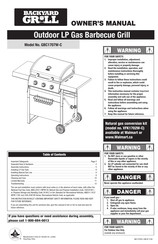 Backyard GBC1707W-C Owner's Manual