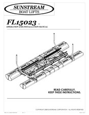 Sunstream FL15023 Operation And Installation Manual