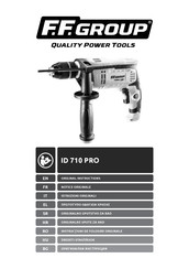 F.F. Group ID 710 PRO Original Instructions Manual
