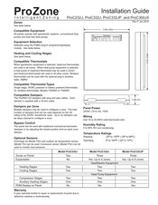 Prozone ProC300JX Installation Manual