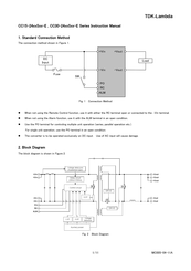 TDK-Lambda CC-P-E Series Instruction Manual