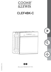 Cooke & Lewis CLEF4BK-C Manual