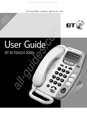 BT In Touch 2000c Carer User Manual