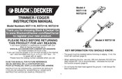 Black & Decker NST2218 Instruction Manual