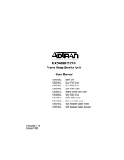 ADTRAN Express 5210 User Manual