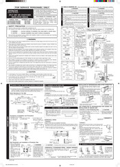Hitachi RAC-10CH9 Installation Manual