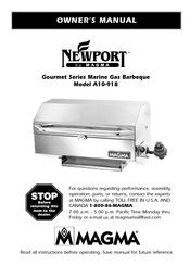 Magma Newport A10-918 Owner's Manual